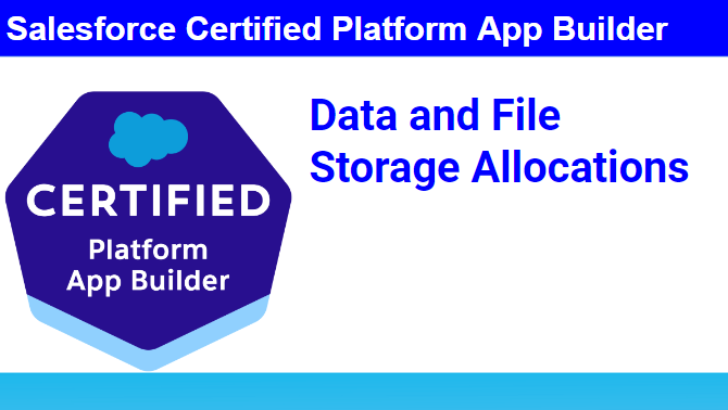 Data and File Storage Allocations – Salesforce