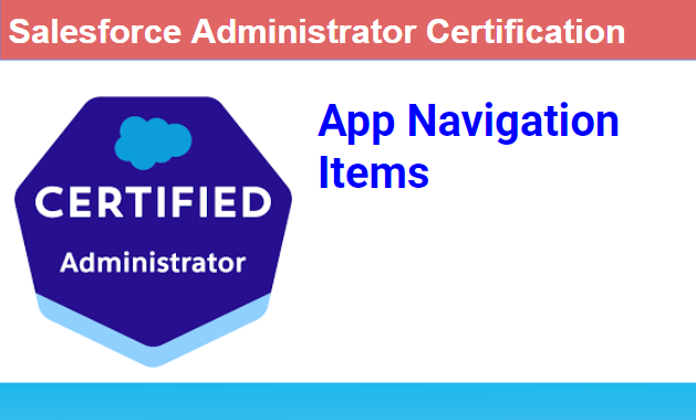 App Navigation Items